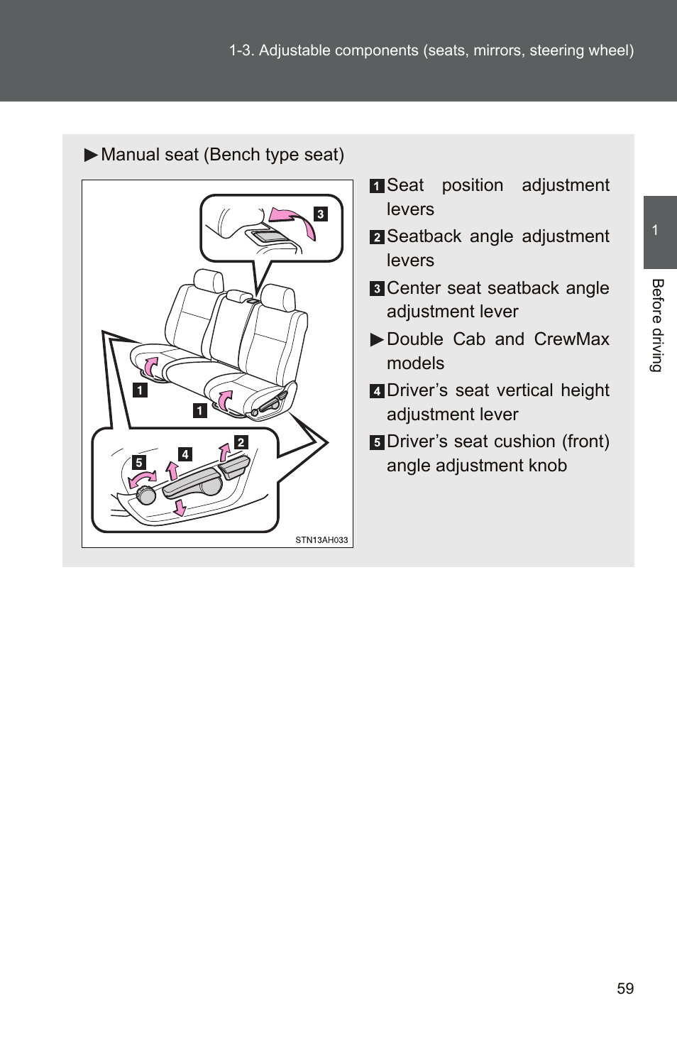 TOYOTA 2011 Tundra User Manual | Page 84 / 753