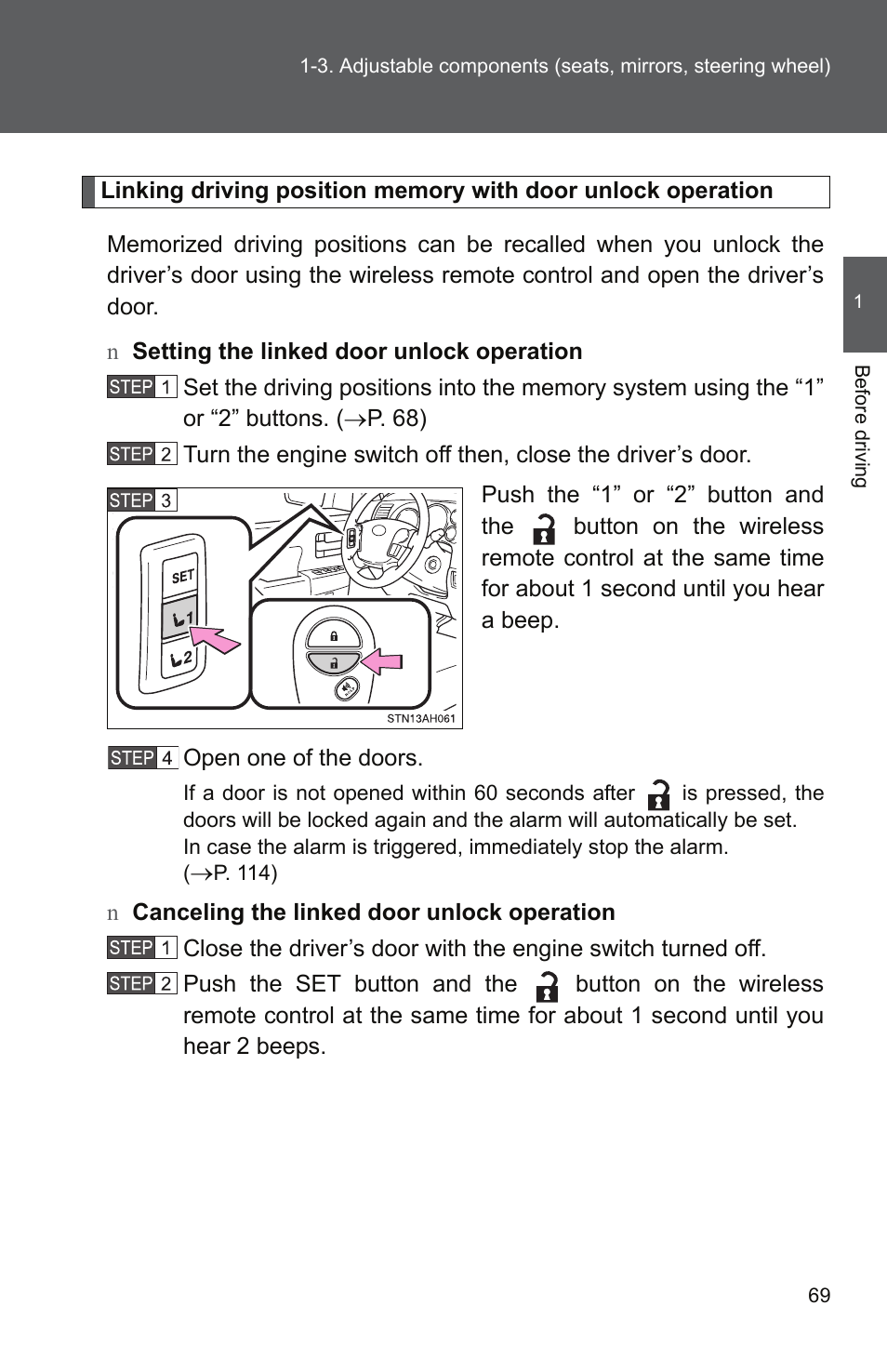 TOYOTA 2011 Tundra User Manual | Page 94 / 753