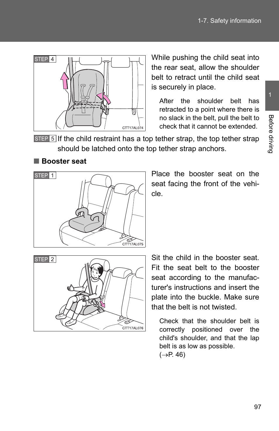 TOYOTA 2011 Matrix User Manual | Page 121 / 516