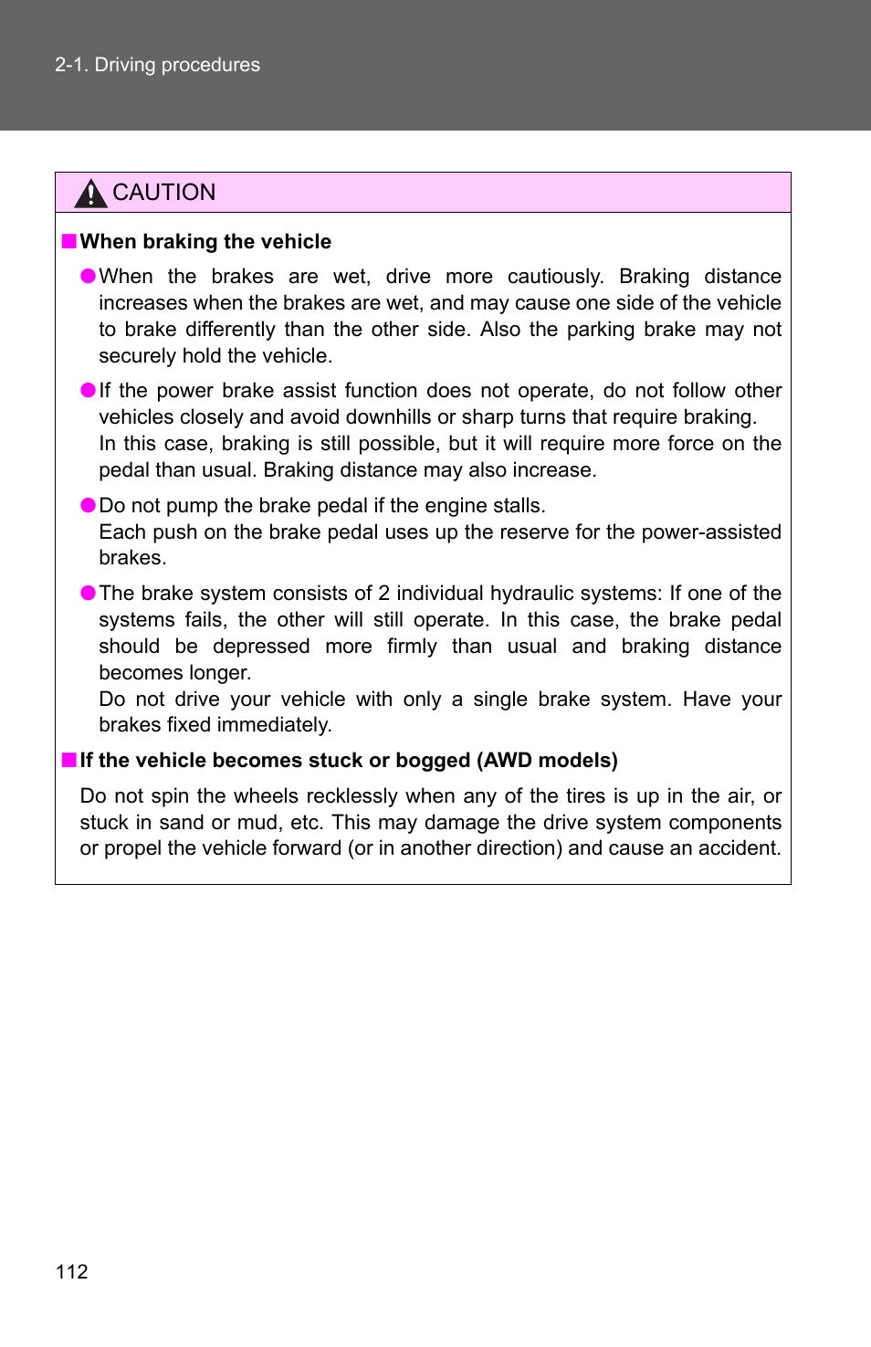 TOYOTA 2011 Matrix User Manual | Page 135 / 516