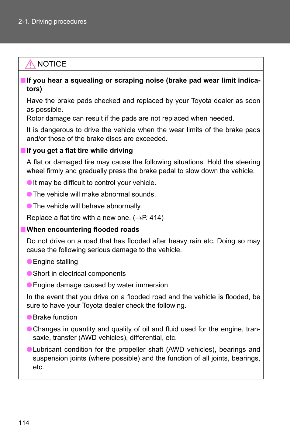 TOYOTA 2011 Matrix User Manual | Page 137 / 516