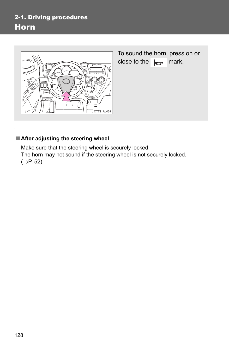 Horn | TOYOTA 2011 Matrix User Manual | Page 151 / 516
