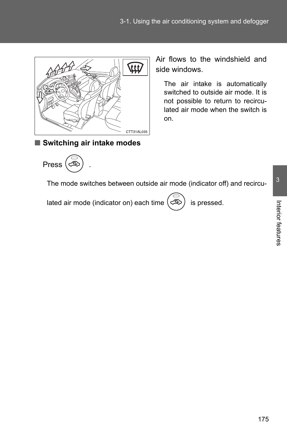 TOYOTA 2011 Matrix User Manual | Page 196 / 516
