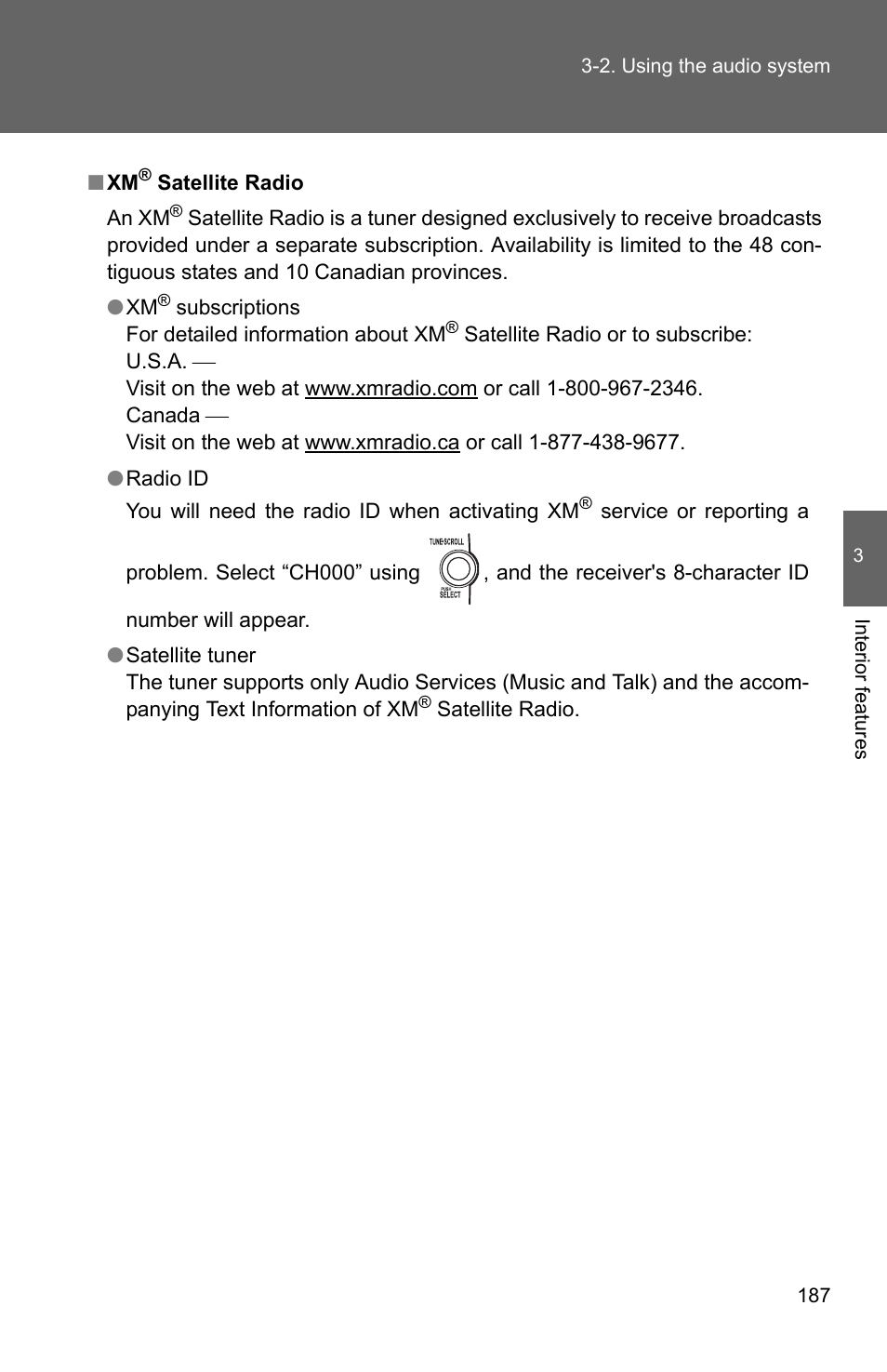 TOYOTA 2011 Matrix User Manual | Page 208 / 516