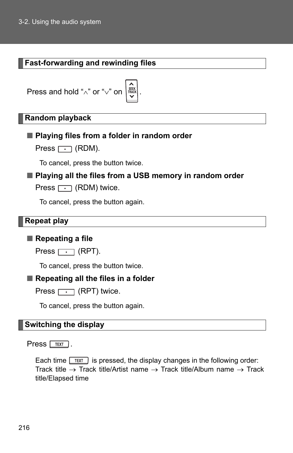 TOYOTA 2011 Matrix User Manual | Page 237 / 516