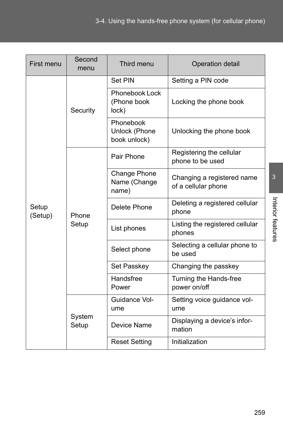 TOYOTA 2011 Matrix User Manual | Page 280 / 516