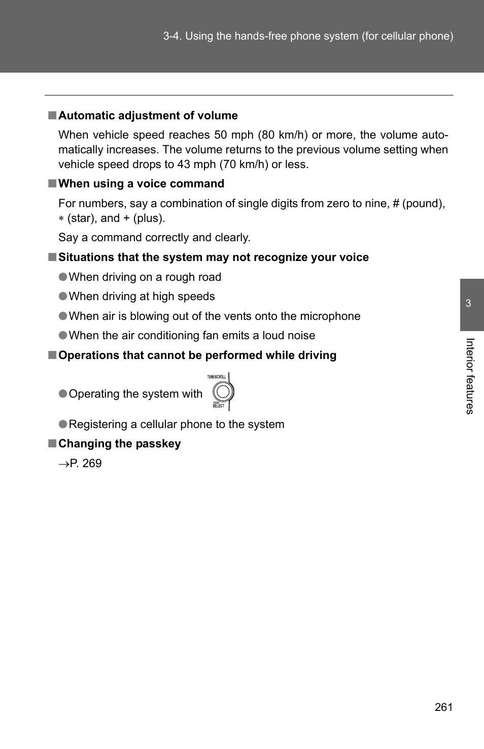 TOYOTA 2011 Matrix User Manual | Page 282 / 516