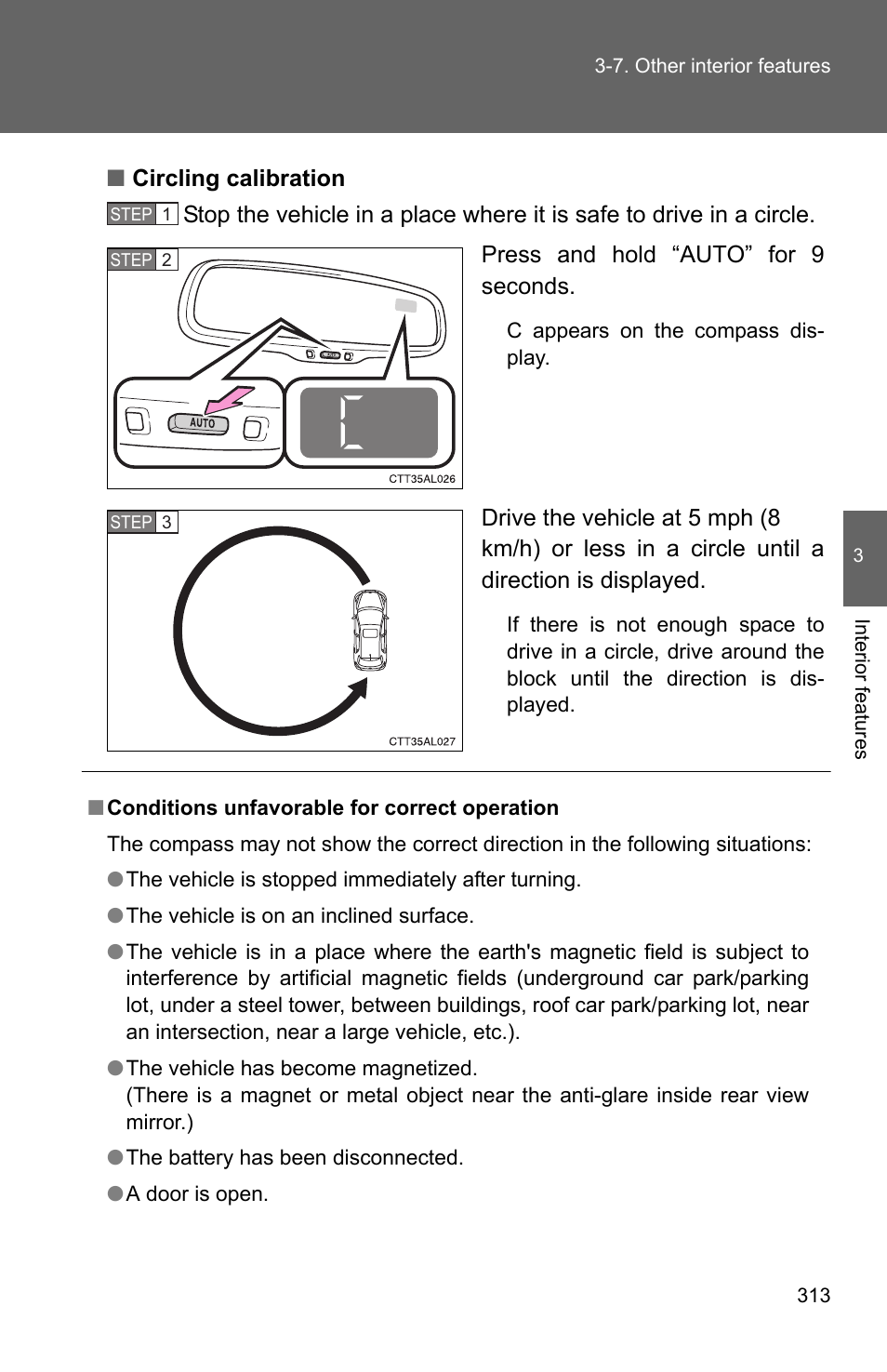 TOYOTA 2011 Matrix User Manual | Page 334 / 516