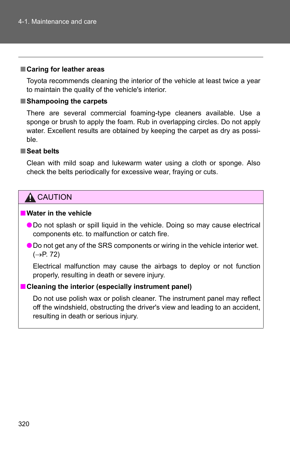 TOYOTA 2011 Matrix User Manual | Page 340 / 516
