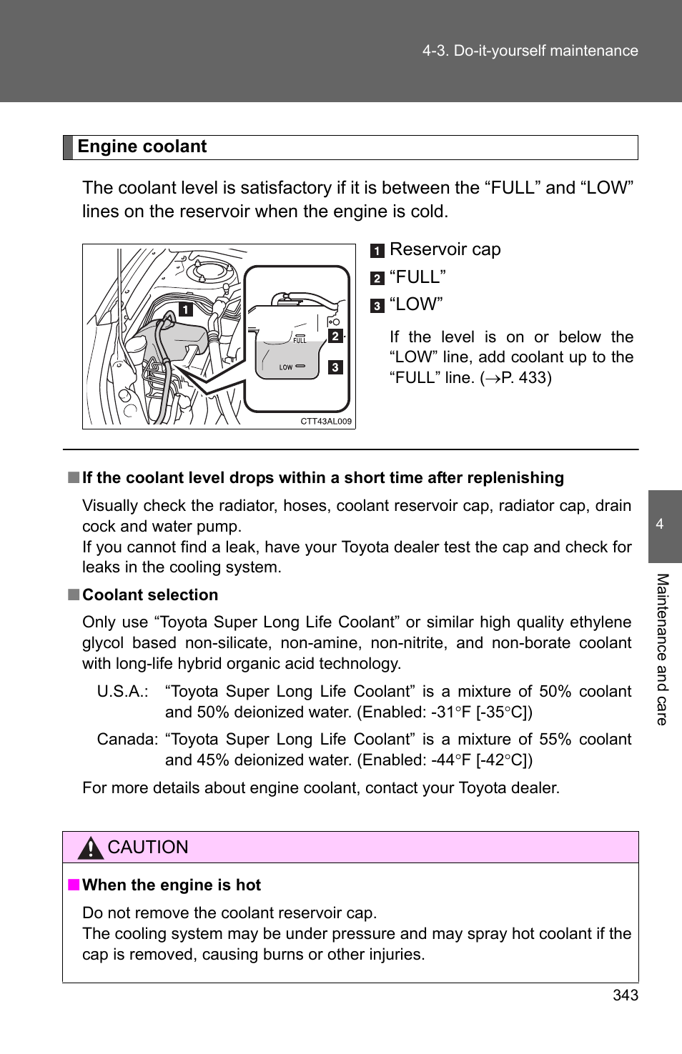 TOYOTA 2011 Matrix User Manual | Page 364 / 516