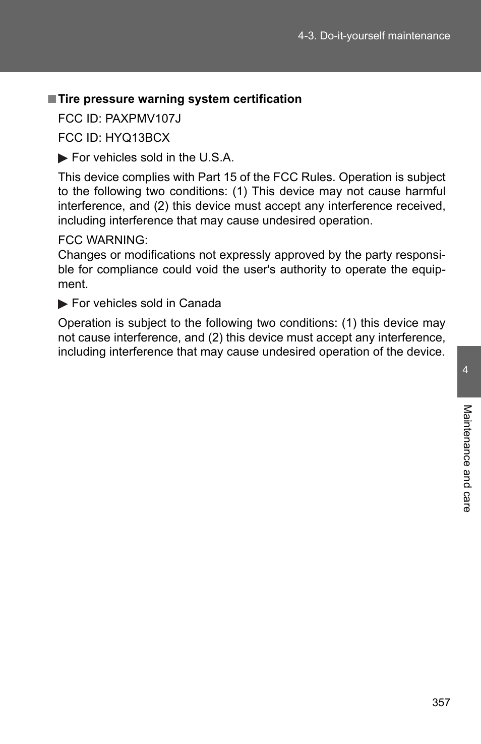 TOYOTA 2011 Matrix User Manual | Page 378 / 516