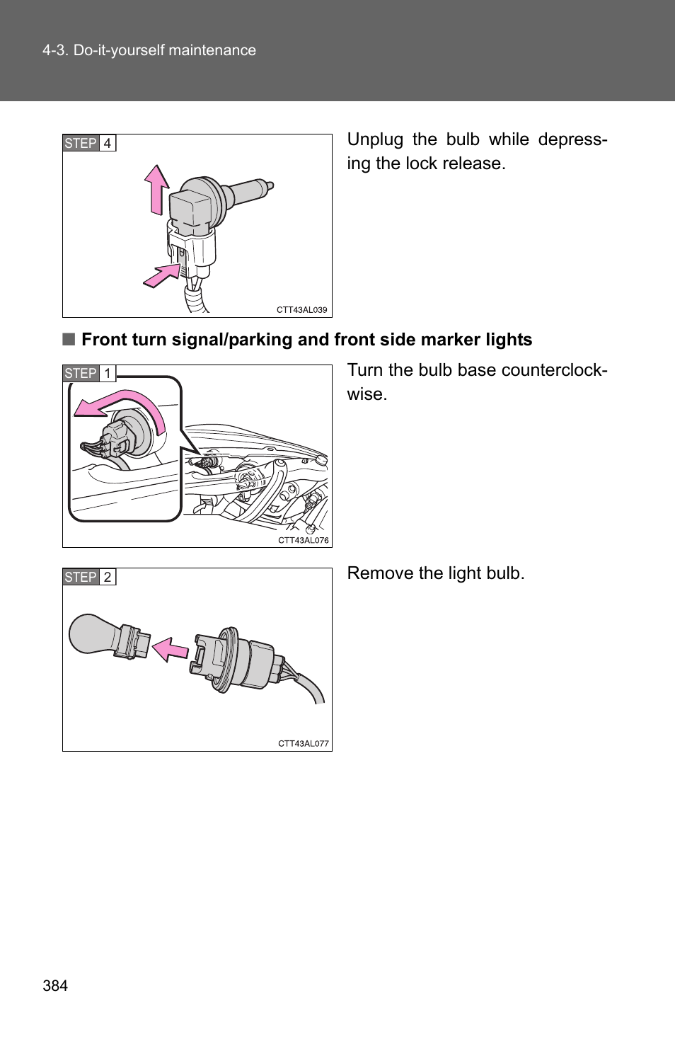 TOYOTA 2011 Matrix User Manual | Page 405 / 516
