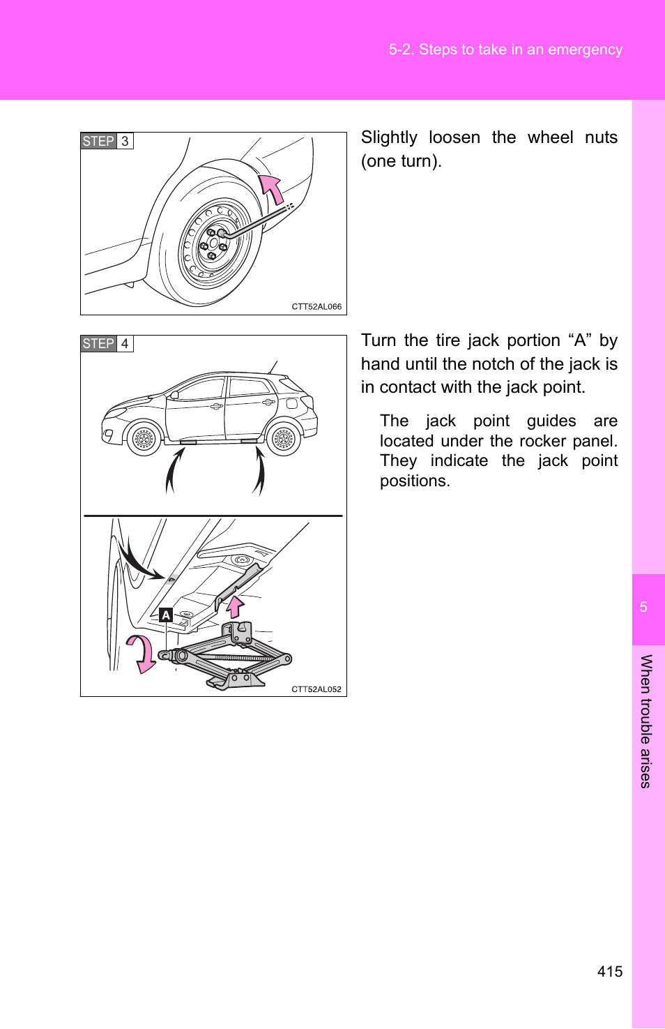 TOYOTA 2011 Matrix User Manual | Page 435 / 516