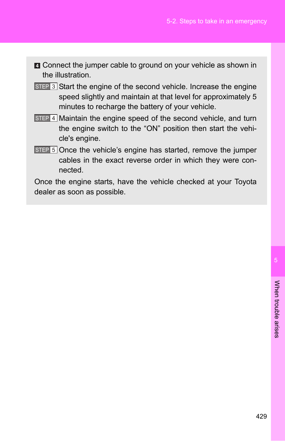 TOYOTA 2011 Matrix User Manual | Page 449 / 516