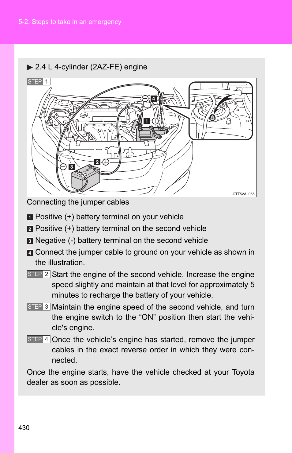 TOYOTA 2011 Matrix User Manual | Page 450 / 516