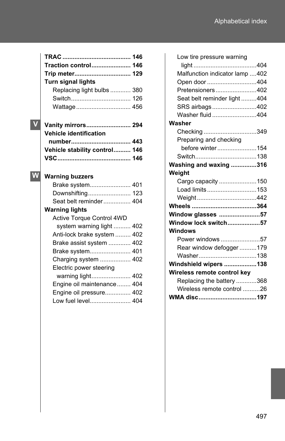 TOYOTA 2011 Matrix User Manual | Page 513 / 516