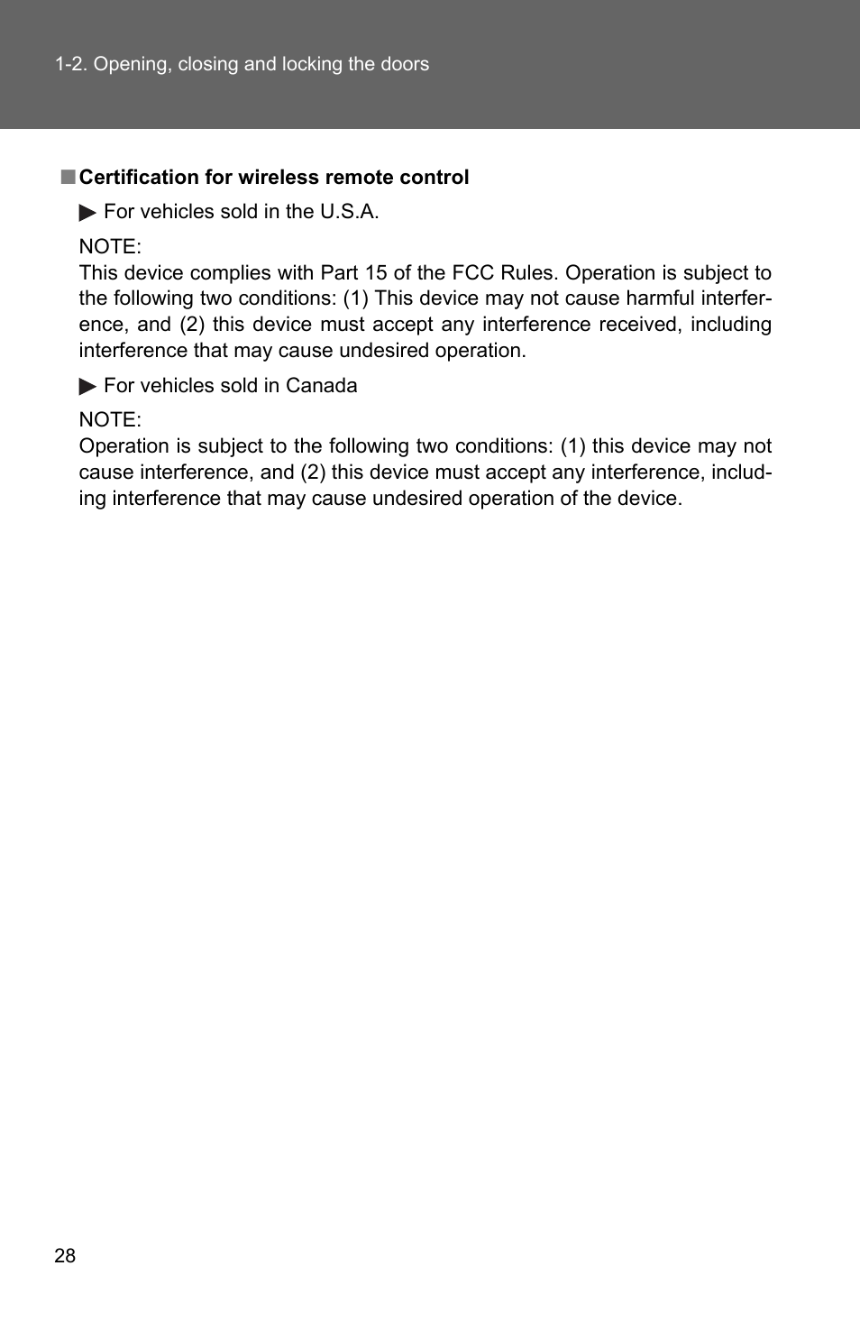 TOYOTA 2011 Matrix User Manual | Page 52 / 516