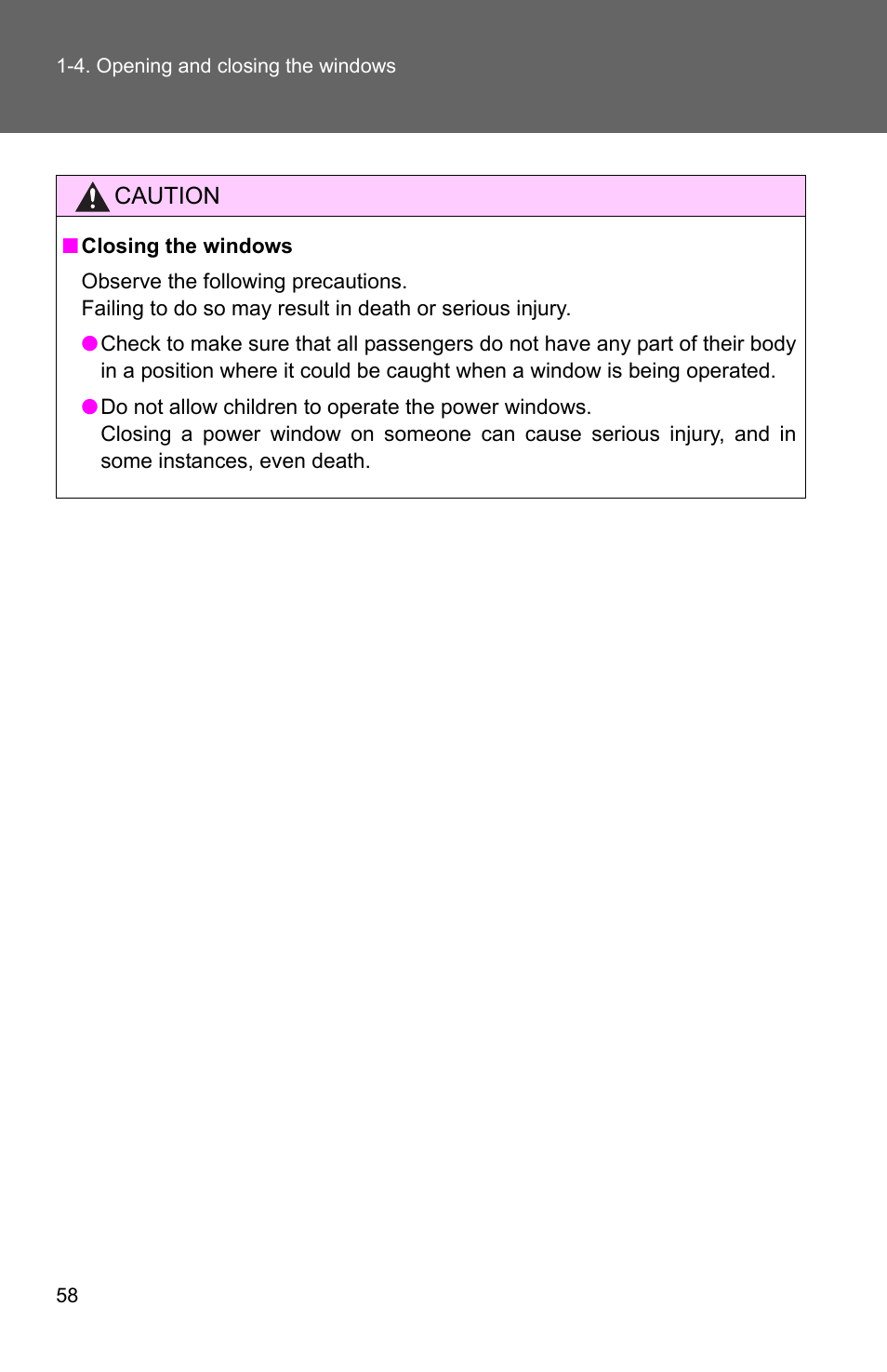TOYOTA 2011 Matrix User Manual | Page 82 / 516