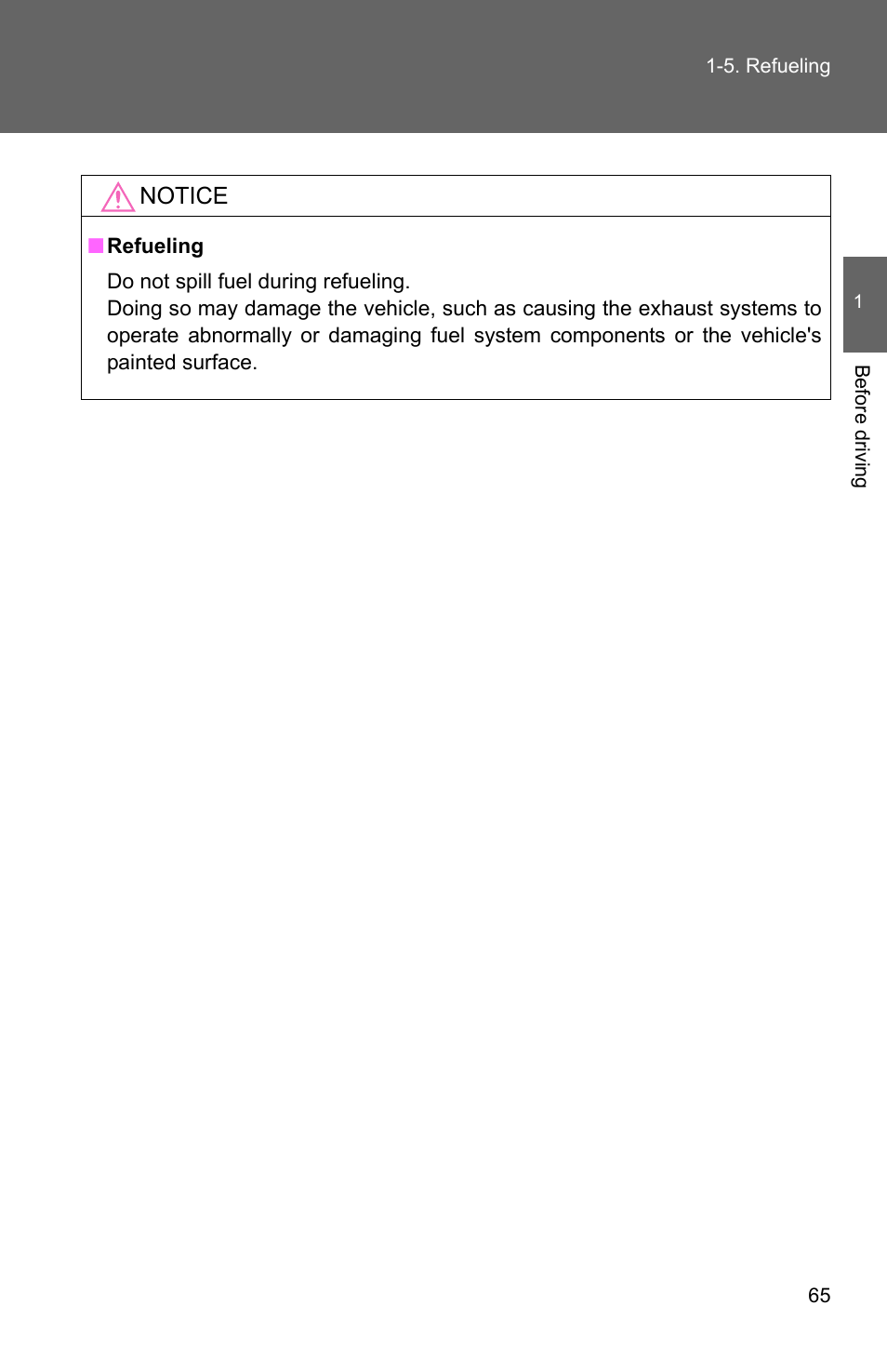 TOYOTA 2011 Matrix User Manual | Page 89 / 516