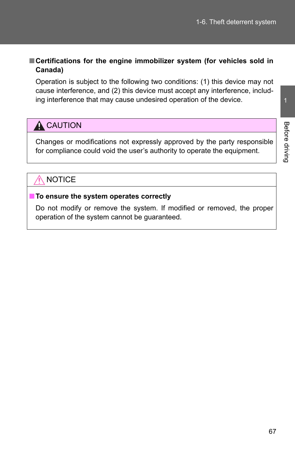TOYOTA 2011 Matrix User Manual | Page 91 / 516