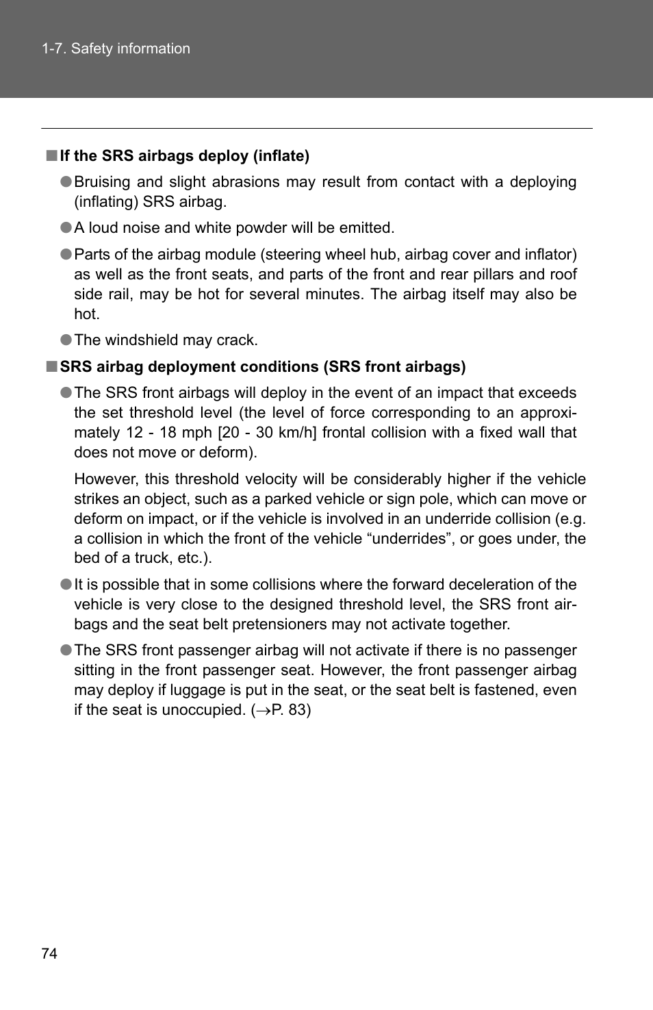 TOYOTA 2011 Matrix User Manual | Page 98 / 516