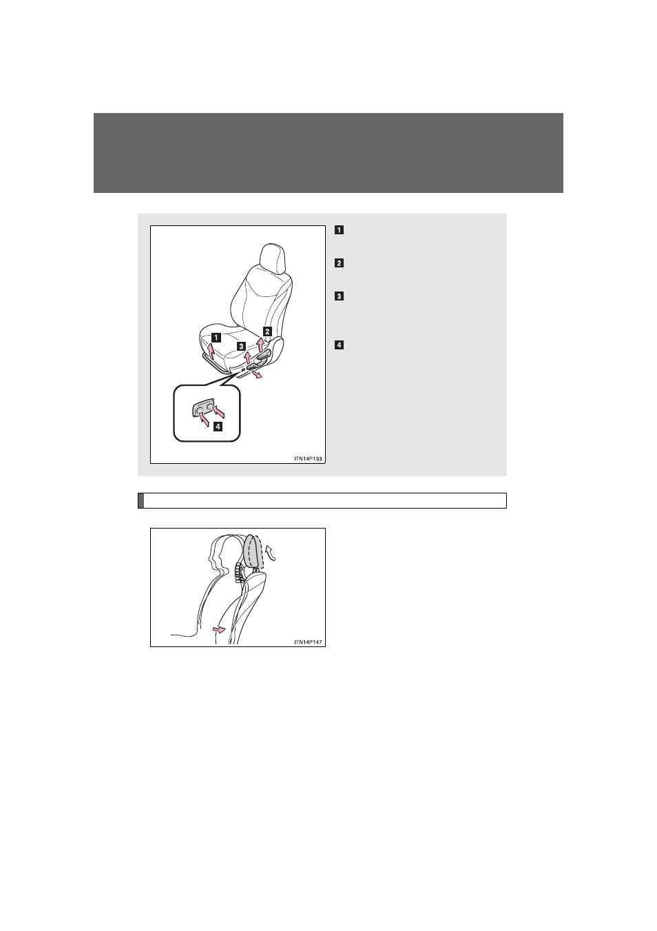 Sec_01-04, Front seats | TOYOTA 2011 Prius User Manual | Page 105 / 651
