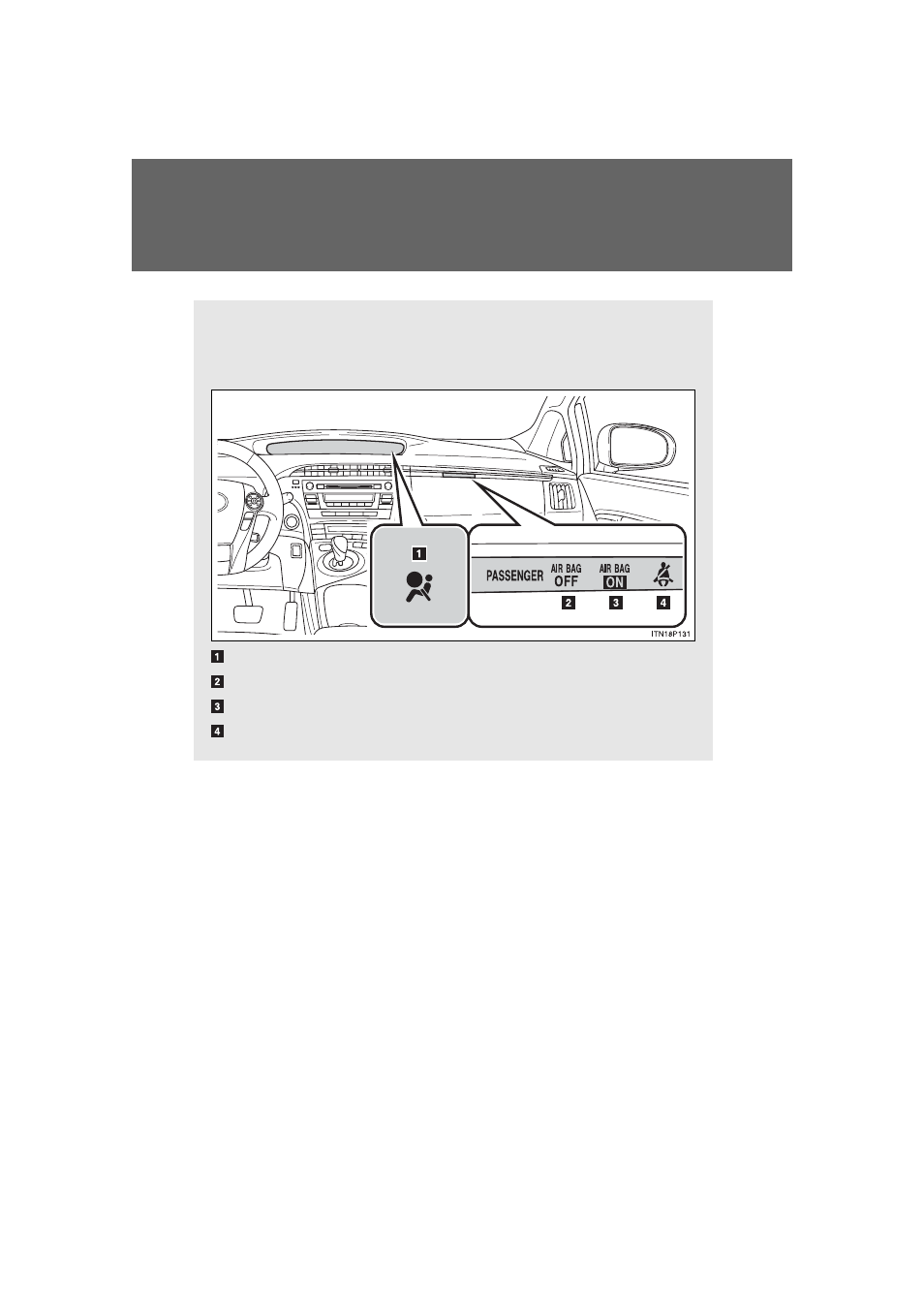 Front passenger occupant classification system | TOYOTA 2011 Prius User Manual | Page 155 / 651