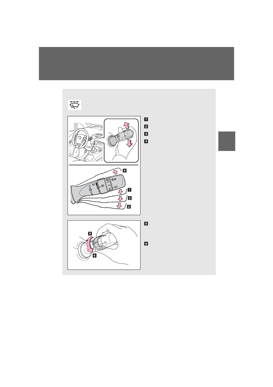 Windshield wipers and washer | TOYOTA 2011 Prius User Manual | Page 239 / 651