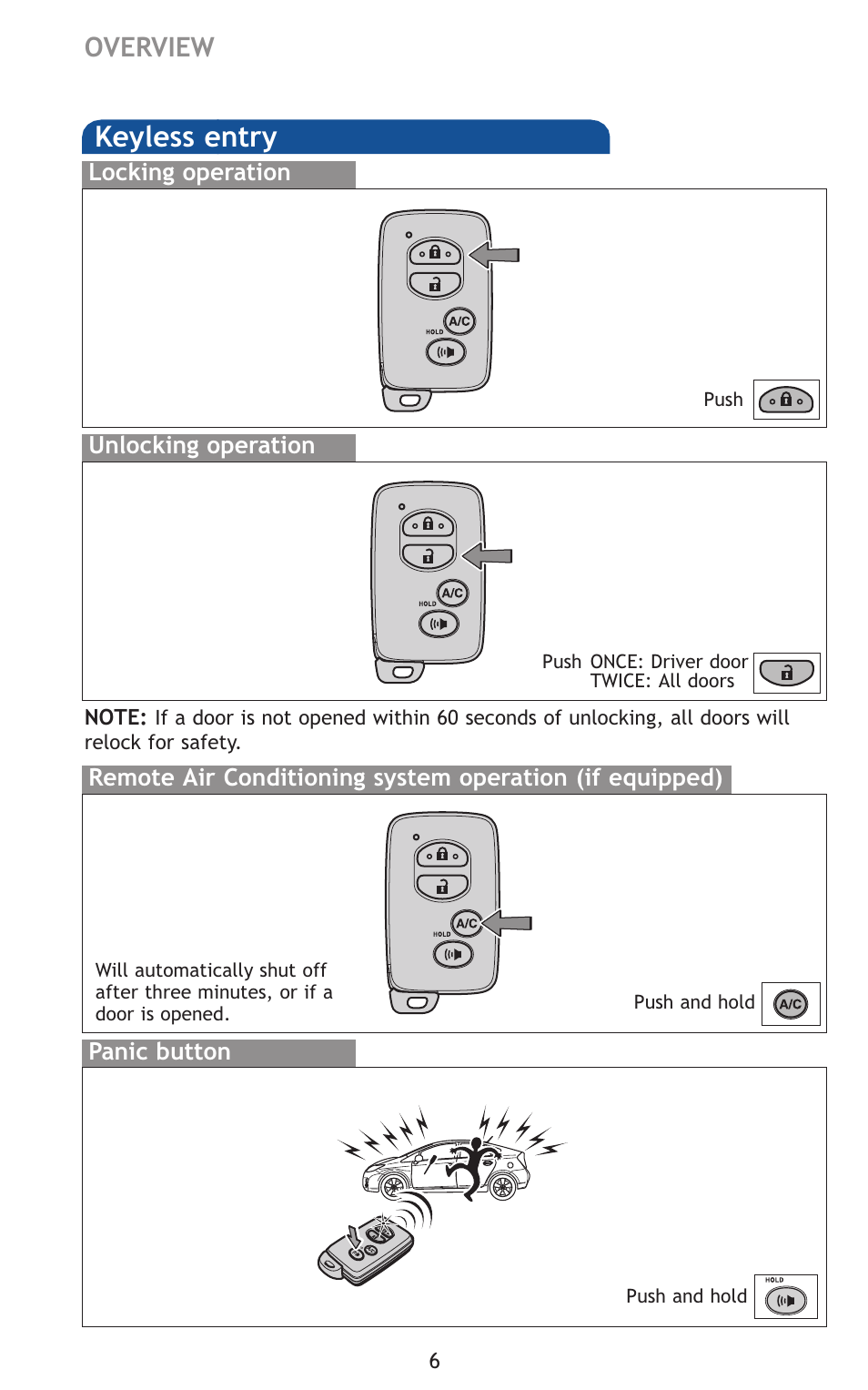 Keyless entry | TOYOTA 2011 Prius User Manual | Page 28 / 651