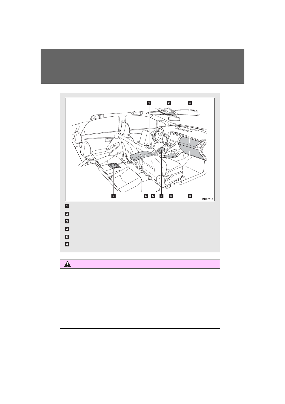 Sec_03_05, List of storage features | TOYOTA 2011 Prius User Manual | Page 402 / 651