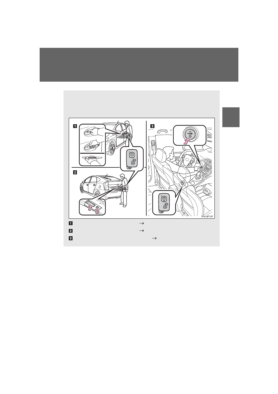 Smart key system (with entry function) | TOYOTA 2011 Prius User Manual | Page 70 / 651