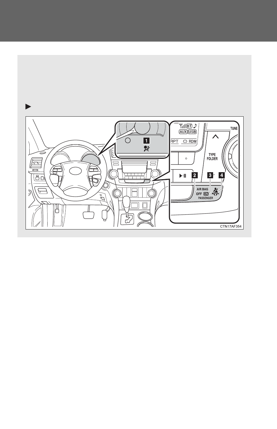 Front passenger occupant classification system | TOYOTA 2011 Highlander User Manual | Page 140 / 615