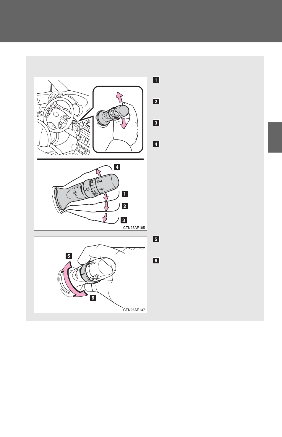 Windshield wipers and washer | TOYOTA 2011 Highlander User Manual | Page 208 / 615
