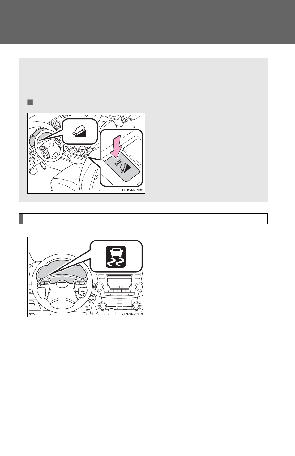 Downhill assist control system (4wd models) | TOYOTA 2011 Highlander User Manual | Page 225 / 615