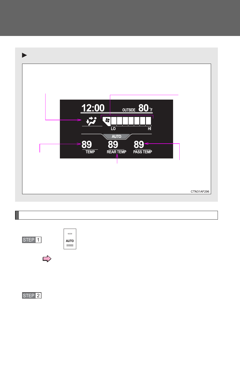 Multi-information display | TOYOTA 2011 Highlander User Manual | Page 261 / 615