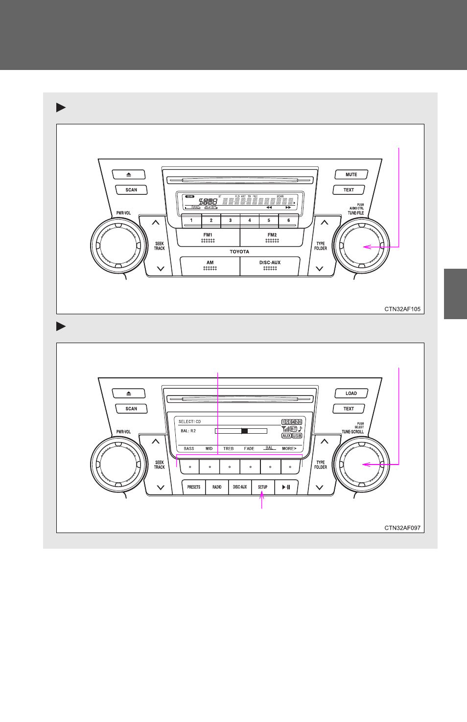 Optimal use of the audio system | TOYOTA 2011 Highlander User Manual | Page 320 / 615