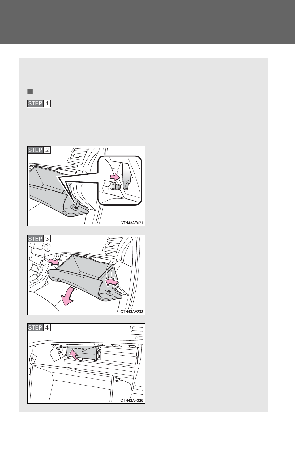 Air conditioning filter | TOYOTA 2011 Highlander User Manual | Page 474 / 615
