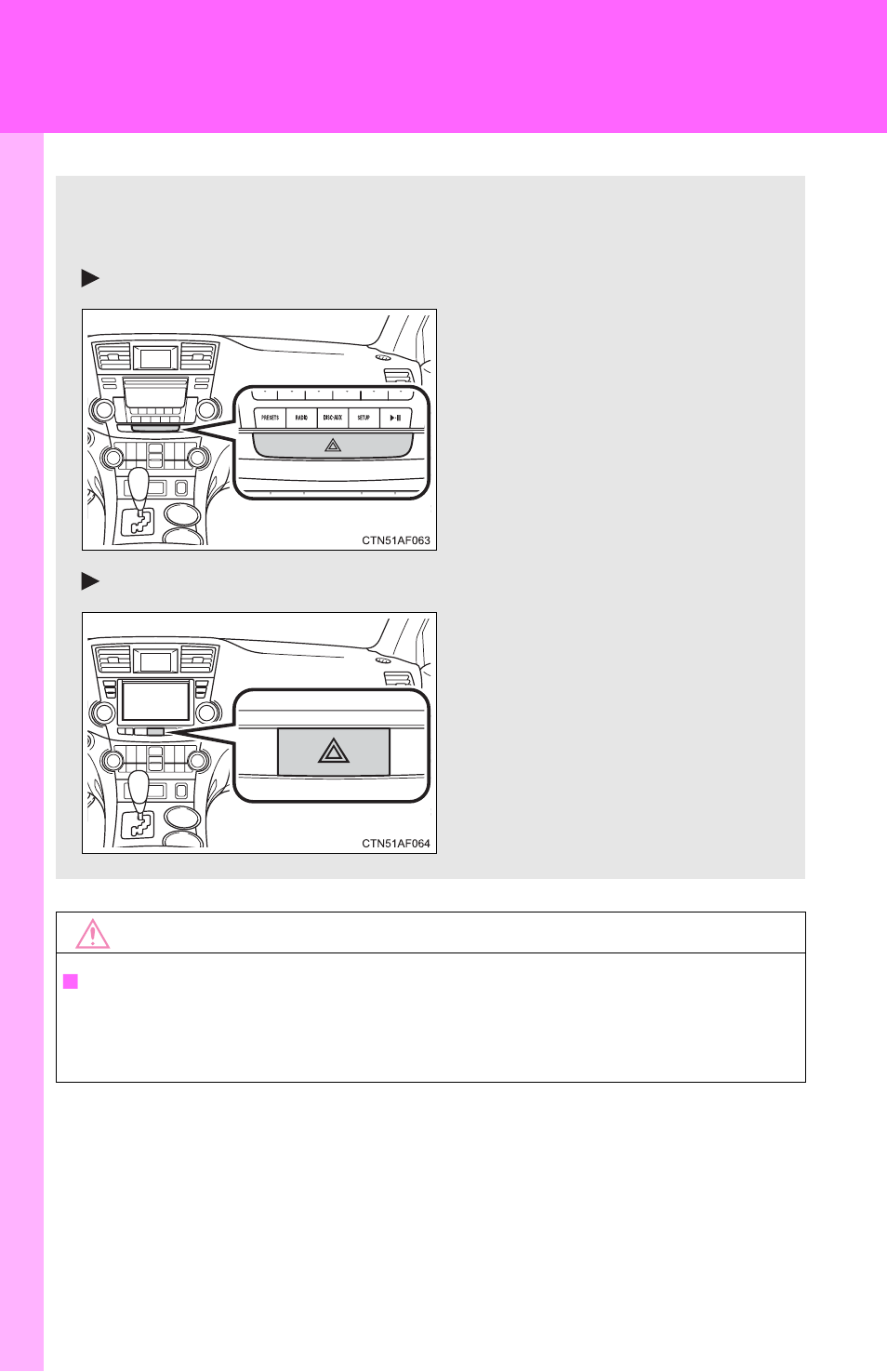 Sec_05-01, Emergency flashers | TOYOTA 2011 Highlander User Manual | Page 499 / 615