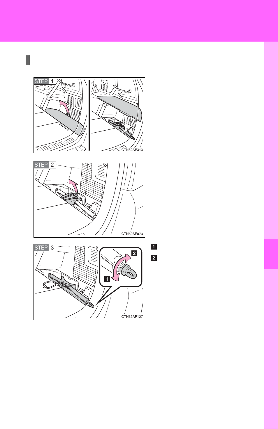 Loosen tighten | TOYOTA 2011 Highlander User Manual | Page 524 / 615