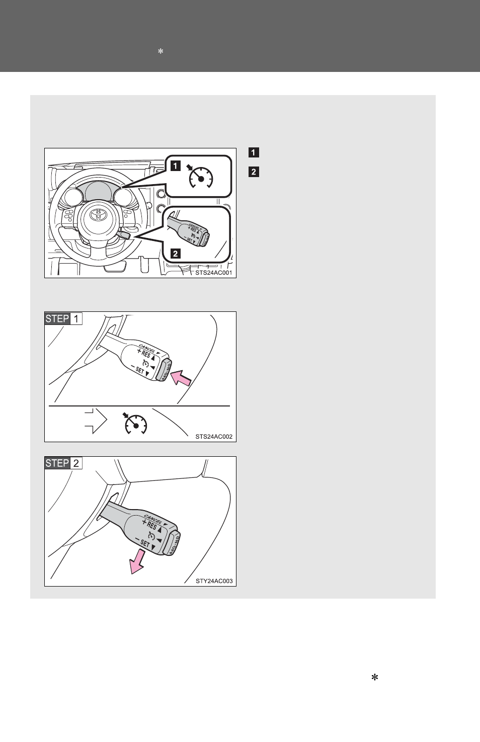 Sec_2-4, Cruise control | TOYOTA 2011 FJ Cruiser User Manual | Page 172 / 543