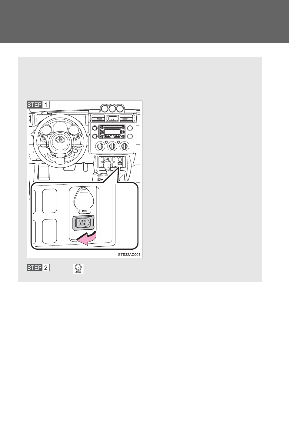 Operating an ipod | TOYOTA 2011 FJ Cruiser User Manual | Page 262 / 543