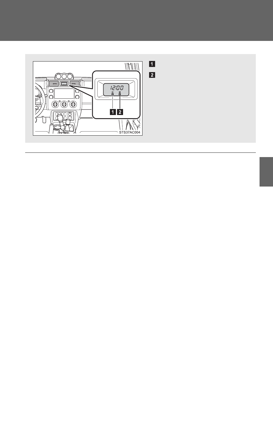 Clock | TOYOTA 2011 FJ Cruiser User Manual | Page 349 / 543