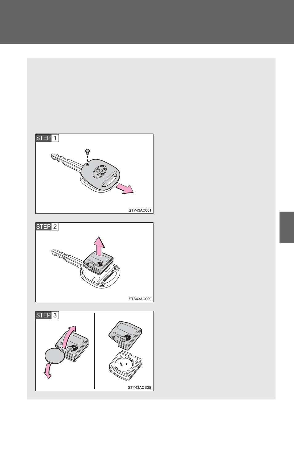 Key battery | TOYOTA 2011 FJ Cruiser User Manual | Page 418 / 543