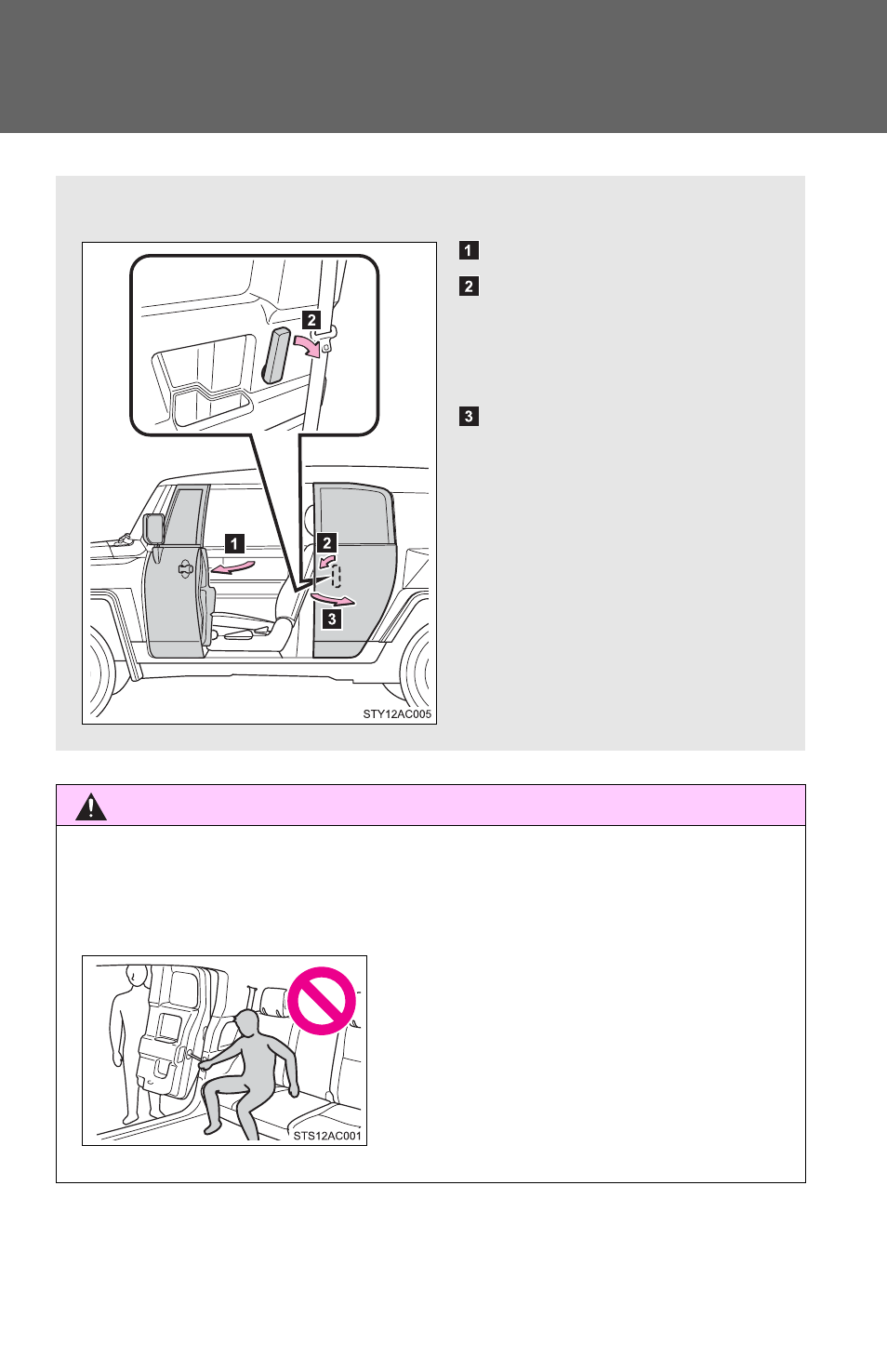 Access doors | TOYOTA 2011 FJ Cruiser User Manual | Page 55 / 543