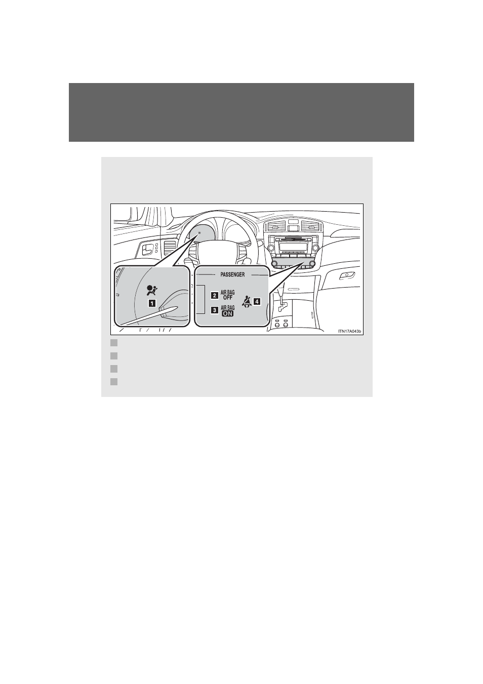 Front passenger occupant classification system | TOYOTA 2011 Avalon User Manual | Page 141 / 583