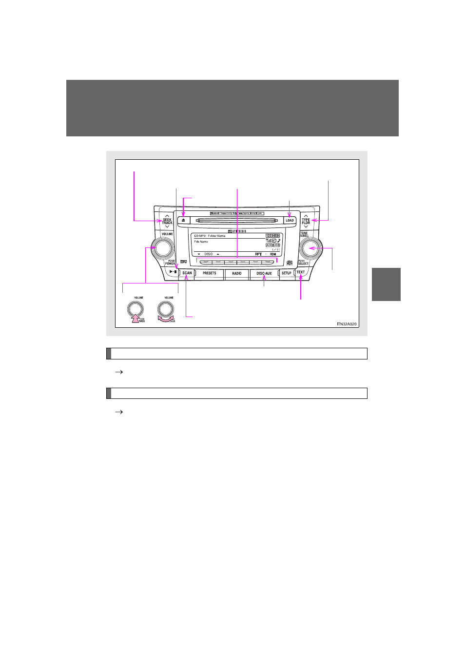 Playing back mp3 and wma discs | TOYOTA 2011 Avalon User Manual | Page 271 / 583