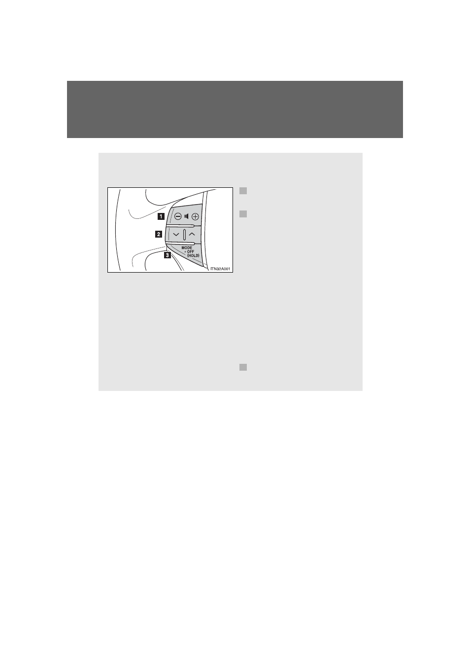 Using the steering switches | TOYOTA 2011 Avalon User Manual | Page 298 / 583