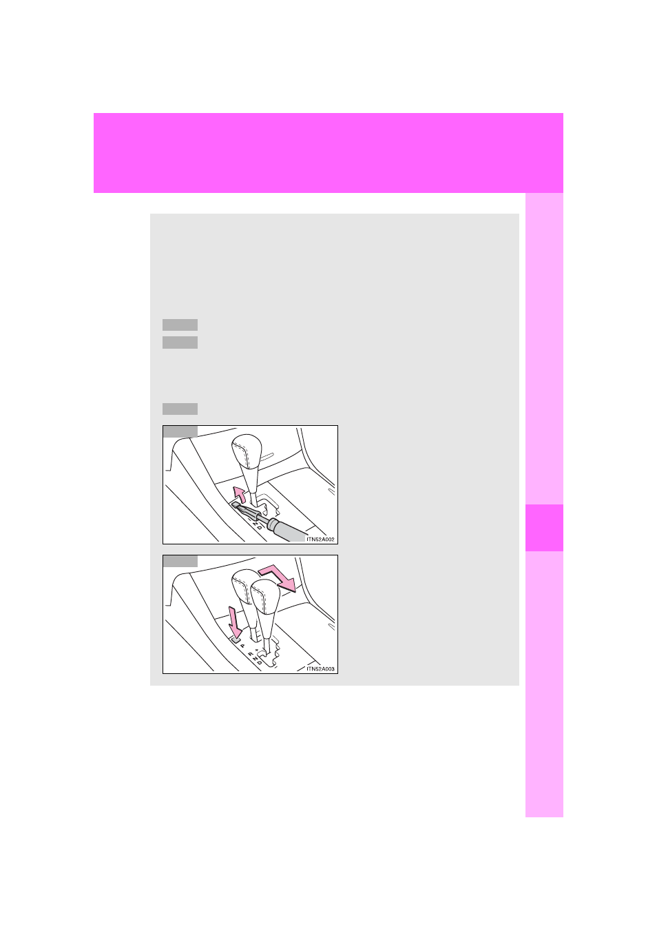 If the shift lever cannot be shifted from p | TOYOTA 2011 Avalon User Manual | Page 513 / 583