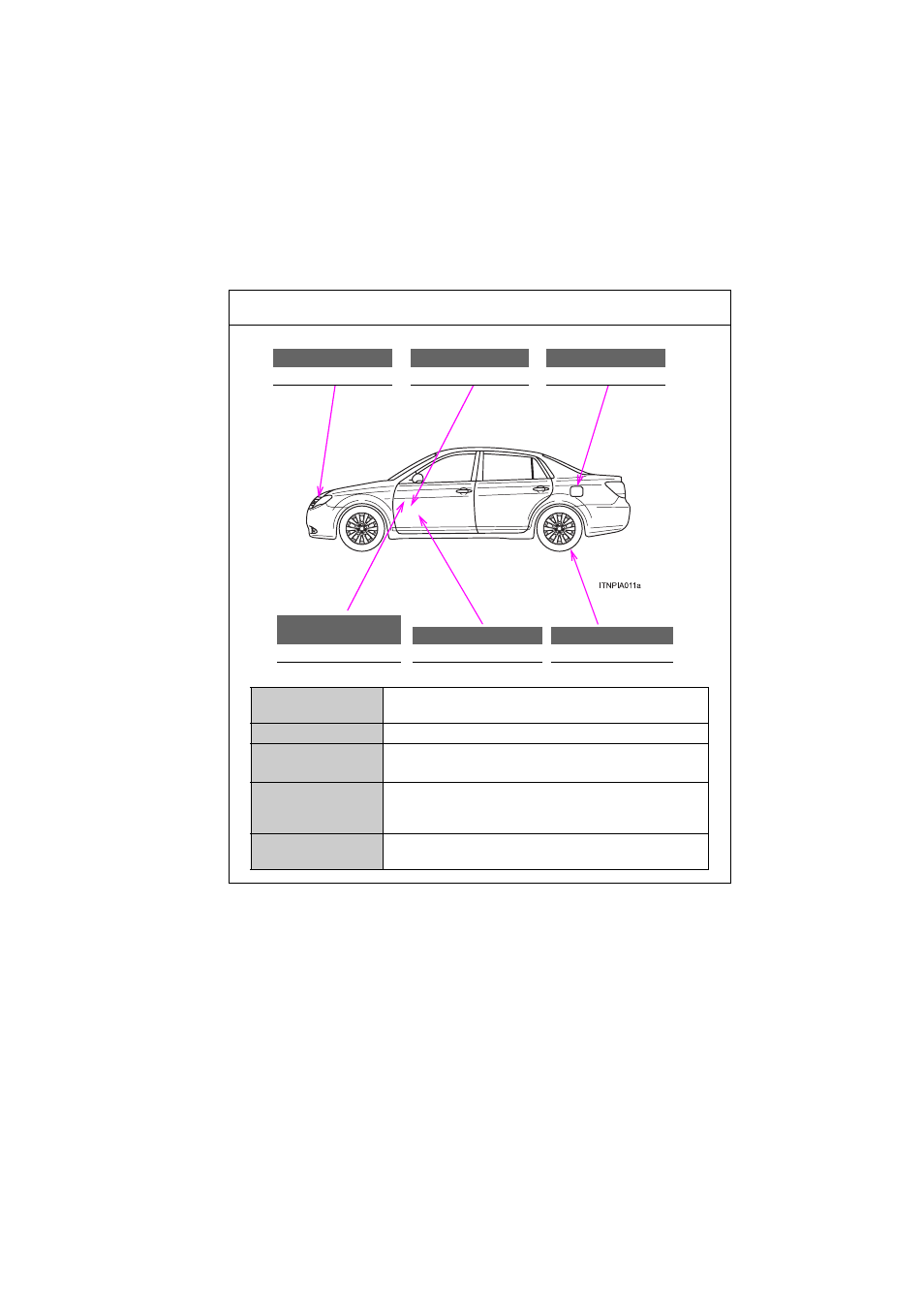 Gas station information | TOYOTA 2011 Avalon User Manual | Page 583 / 583