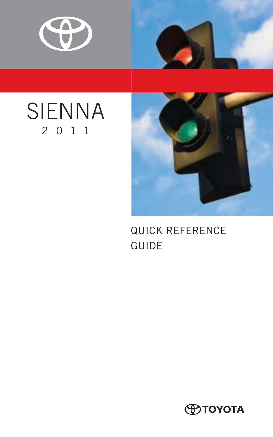 TOYOTA 2011 Sienna User Manual | 842 pages